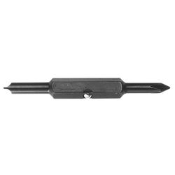 Klein Tools Phillips/Slotted #1 and 3/16 in. Driver Bit Steel 1 pc