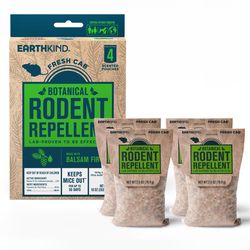EarthKind Fresh Cab Animal Repellent Pouch For Rodents 2.5 oz