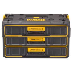 DeWalt ToughSystem 2.0 21.3 in. Tool Box Black/Yellow