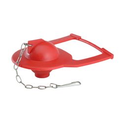 Korky Hinge Toilet Flapper Red For Kohler