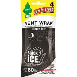 Little Trees Vent Wrap Black Ice Scent Car Air Freshener 4 oz Solid 1 pk