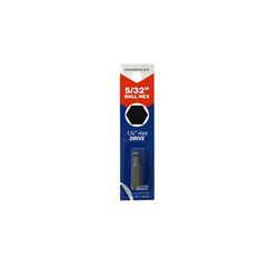 Best Way Tools Ball Hex 5/32 in. X 1 in. L Insert Bit Carbon Steel 1 pc