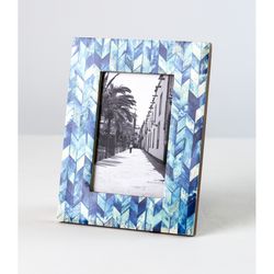 Matr Boomie Artemis Indigo Bone Picture Frame 4x6 in.