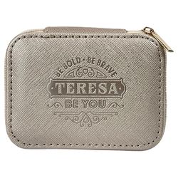 History & Heraldry Be Bold Be Brave Teresa Be You Travel Jewellery Box 1 pk