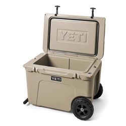 YETI Tundra Haul Desert Tan 50 qt Roller Cooler