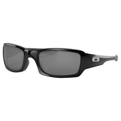 Oakley Five Squared Sunglasses Unisex Black Frame Gray Lens