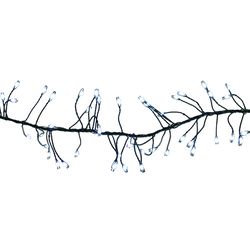 Celebrations Platinum LED Big Seed Cluster Pure White 250 ct String Christmas Lights 10 ft.