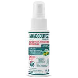 No Natz Organic Insect Repellent Liquid For Mosquitoes/Other Flying Insects 2 oz