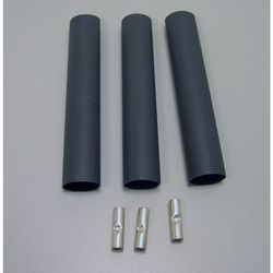 Campbell 6 AWG Heat Shrink (Heavy Wall) Splice Kit Black 3 pk