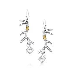 Montana Silversmiths Women's Nature's Art Crystal Earrings
