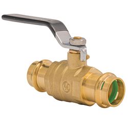 QuickFitting 3/4 in. Brass Press Ball Valve