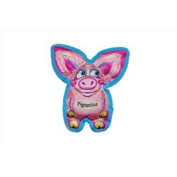 Fuzzu All Ears For Dog Multicolored Polyester Pignantius Dog Toy Medium 1 pk