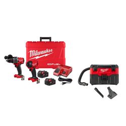 Milwaukee Combo Kit and Wet Dry Vac Bundle