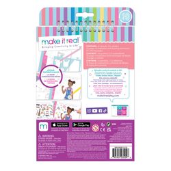Make It Real Blooming Vibes Sketchbook Assorted 161 pc