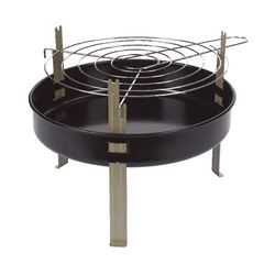 Marsh Allen 18 in. Braizer Charcoal Grill Black