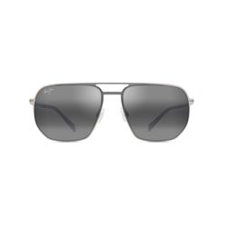 Maui Jim Sharks Cove Sunglasses Unisex Titanium Frame Neutral Gray Lens Polarized