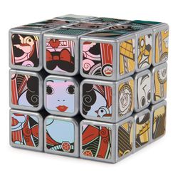 Rubiks Disney Cube Puzzle Multicolored