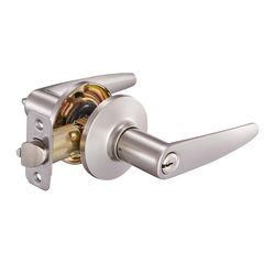 Ace Straight Lever Satin Nickel Entry Lever KW1 1-3/4 in.