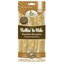 Fieldcrest Farms Nothin' to Hide Sm Twst Peanut Butter Grain Free Chews For Dogs 0.14 lb 10 pk