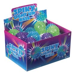Toysmith Toy Towers Flashing Spiky Ball Assorted