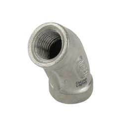 BK Products Proline 3/8 in. FIP in. Stainless Steel 4 in. L 45 Degree Elbow
