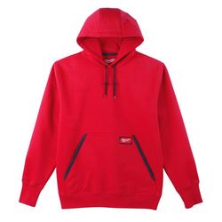 Milwaukee XL Long Sleeve Unisex Hoodie Red