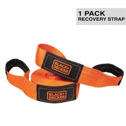 Black+Decker 9000 lb. cap. 20 ft. Recovery Strap