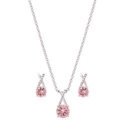 Montana Silversmiths Women's Pink/Silver Jewelry Sets Water Resistant