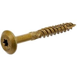 PowerPro 5/16 in. X 3 1/2 in. L Star Carbon Steel Lag Screw 40 pk