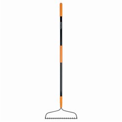 Fiskars 64 in. 16 Tine Steel Bow Rake