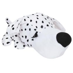 Digger's FatHedz For Dog Black/White Plush Dalmation Dog Toy 1 pk