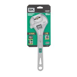 SK Tools Arrow Fastener Wide Jaw Adjustable Wrench