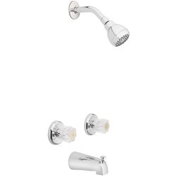 Oakbrook Collection Essentials 2-Handle Chrome Tub and Shower Faucet