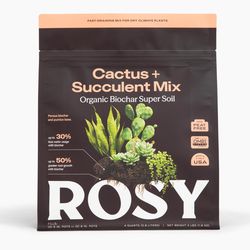 Rosy Soil Organic Cacti and Succulent Soil 4 qt