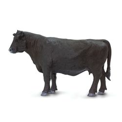 Safari Ltd. Safari Farm Angus Cow Toy Black