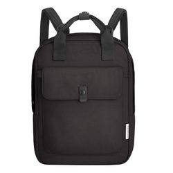 Travelon Black Backpack 13 in. H X 9.5 in. W