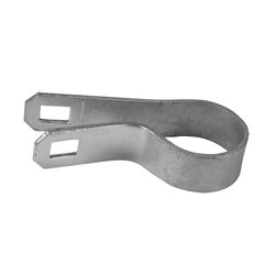 YardGard Galvanized Silver Metal Chain Link Tension Band 1 pk
