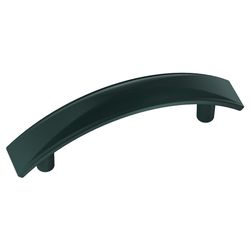 Amerock Extensity Transitional Arch Cabinet Pull 3 in. Matte Black Black 1 pk
