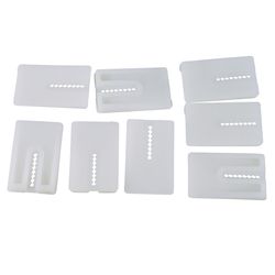 Keeney Toilet Shims White Plastic For Universal