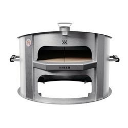 Breeo Live-Fire Wood Pizza Oven Silver