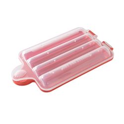 Nordic Ware Red Plastic Microwave Hot Dog Steamer