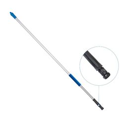 Unger 60 in. L X 1 in. D Aluminum Water Flow Pole Silver/Blue