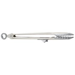 Tovolo Oyster Gray Silicone/Stainless Steel Tip Top Tongs