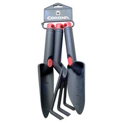 Corona 7.5 in. Poly Garden Tool Set Plastic Handle