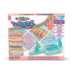 Rainbow Loom Wrapit Loom Bracelet Making Kit Multicolored 648 pc