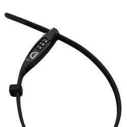 Squire .4 in. D X 17 in. L Vinyl Coated Steel Adjustable Locking Cable