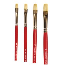 Wooster Oil Brights Flat Artist Paint Brush