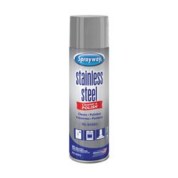 Sprayway Fresh Clean Scent Stainless Steel Cleaner & Polish 15 ounce oz Spray