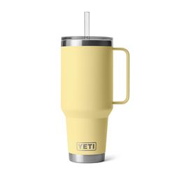YETI Rambler 42 oz Daybreak Yellow BPA Free Straw Mug