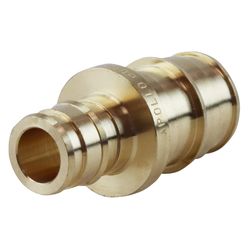 Apollo 1/2 in. Expansion PEX in to X 3/4 in. D Barb Brass Straight Coupling